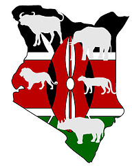 Image showing Big Five Kenya