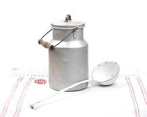 Image showing Milk can 