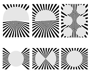 Image showing Rays Design