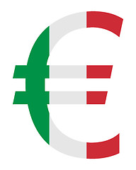 Image showing Italian Euro