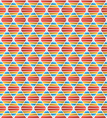 Image showing Vector pattern for gift wrapping