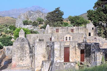 Image showing Crete Preveli monastery