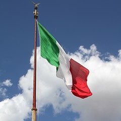 Image showing Italian flag