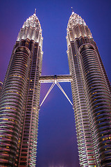 Image showing The Petronas Towers, Kuala Lumpur
