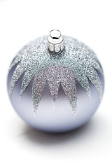 Image showing Glittery Christmas ornament ball