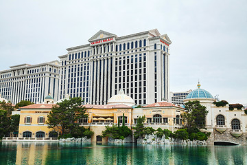 Image showing Las Vegas boulevard in the morning