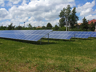 Image showing Solar panels