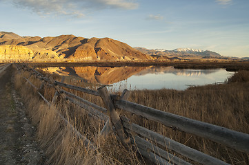 Image showing Beautiful Landscape Western United States Idaho Ranch Land