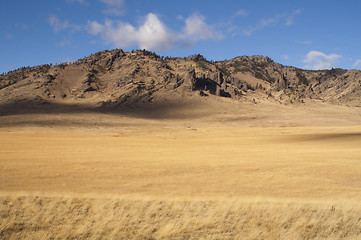 Image showing Beautiful Landscape Western United States Idaho Grass Land