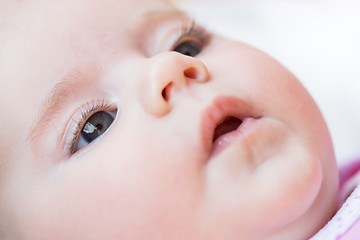 Image showing adorable baby close up