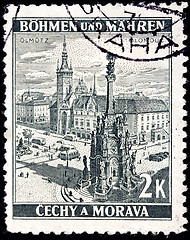 Image showing Olomouc 1942 Stamp