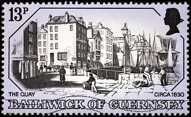 Image showing Guernsey Stamp
