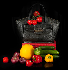 Image showing bag with vegetables