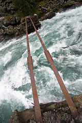 Image showing damaged bridge