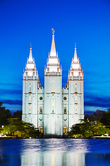 Image showing Mormons Temple in Salt Lake City, UT