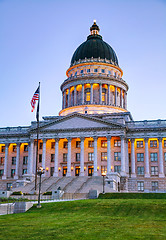 Image showing Utah state capitol building in Salt Lake City