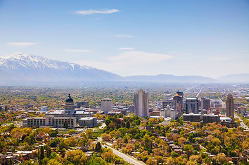 Image showing Salt Lake City overview