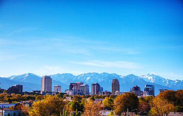 Image showing Salt Lake City overview