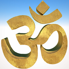 Image showing Om symbol