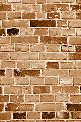 Image showing 	grunge brick wall