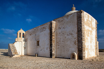 Image showing Church of Our Lady of Grace  at Sagres Fortress,Algarve, Portuga