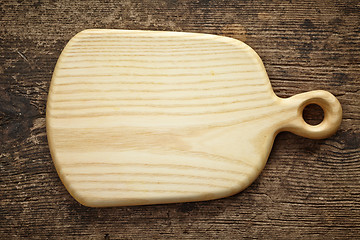 Image showing wooden cutting board