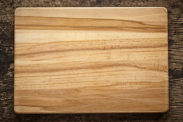 Image showing wooden cutting board