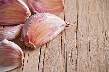 Image showing  cloves of garlic 