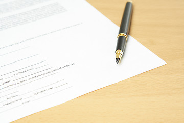 Image showing Paperwork