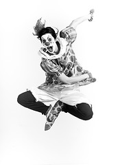 Image showing Monochrome Clown