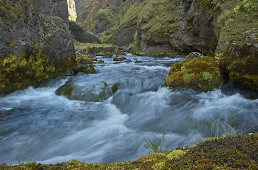 Image showing Mountain river, Iceland