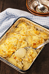 Image showing Potato gratin