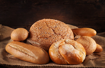 Image showing Variety of bread