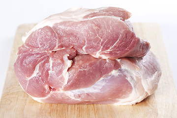 Image showing Raw pork