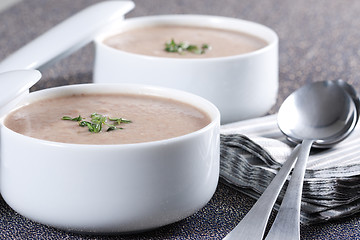 Image showing Cream soup
