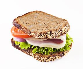 Image showing Healthy sandwich
