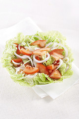 Image showing Fresh vegetable salad