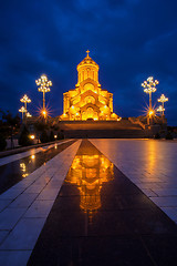 Image showing Holy Trinity Cathedral in Tbilisi