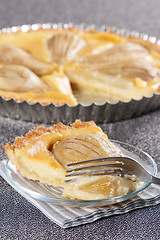 Image showing Pear tart