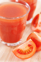 Image showing Fresh tomato juice 