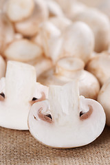 Image showing Fresh mushrooms