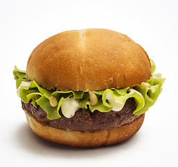 Image showing Juicy burger