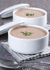 Image showing Cream soup