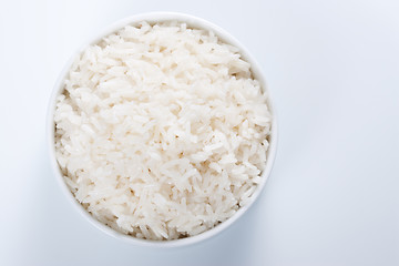 Image showing Rice in a bowl