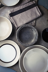 Image showing Vintage tableware