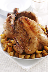 Image showing Roast chicken