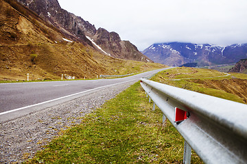 Image showing Mountain road