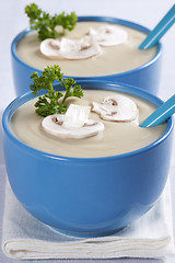 Image showing Mushroom soup 