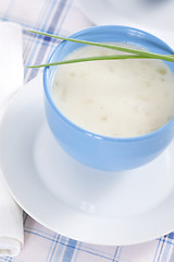 Image showing Onion pureed soup