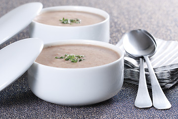 Image showing Cream soup